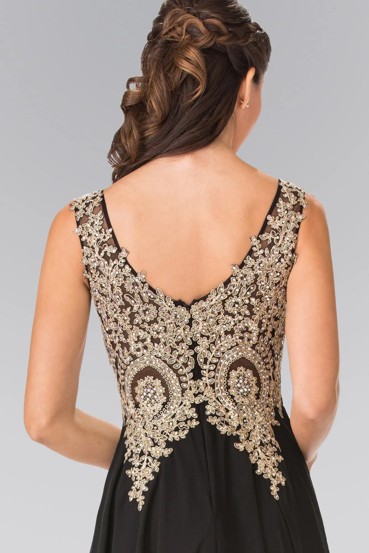 Prom dresses/navy teal black burgundy dusty rose champagne silver mauve eggplant royal blue red v neck embroidered chiffon long dress GL2311 GLGL2311